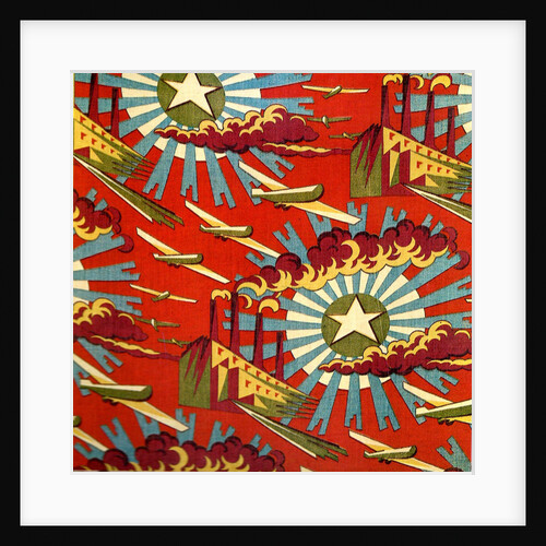 Decorative Cotton Print by Anonymous