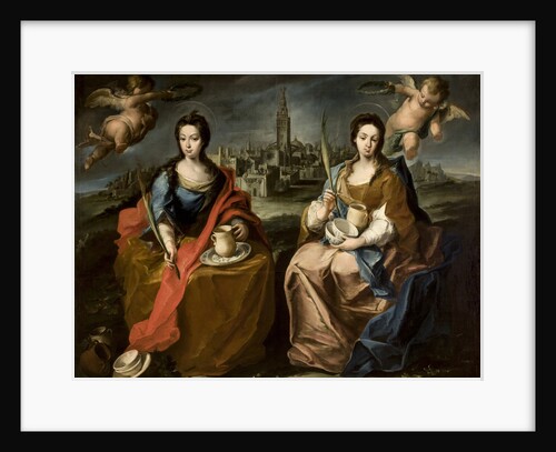 Saints Justa and Rufina by Anonymous