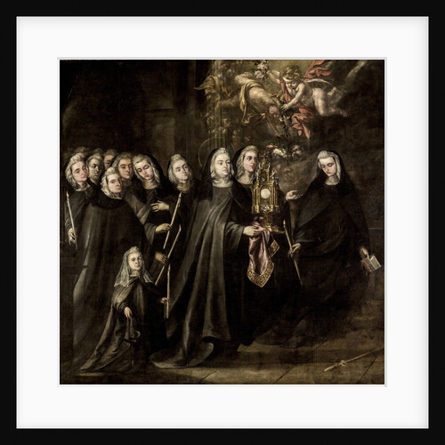 Saint Clare and sisters of her order by Anonymous