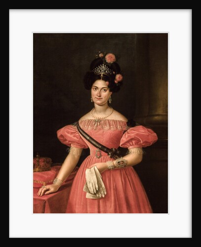 Portrait of Maria Christina of the Two Sicilies by Anonymous