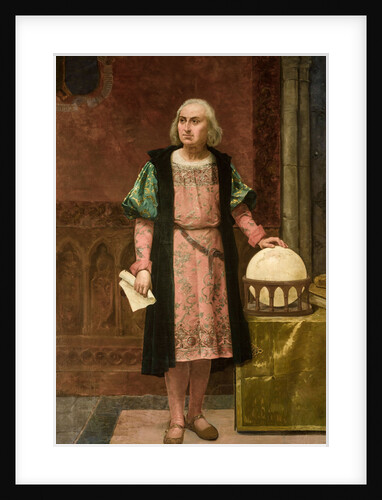 Portrait of Christopher Columbus by Anonymous