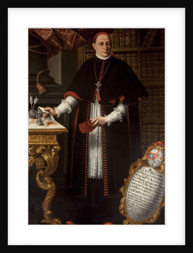 Portrait of cardinal Gaspar de Molina y Oviedo by Anonymous