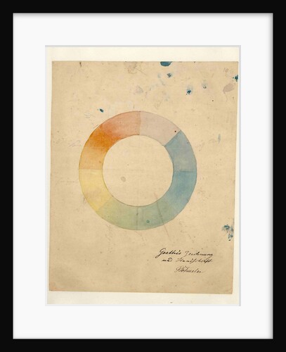 Eight part color wheel by Anonymous