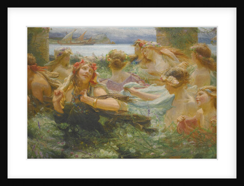 On the way to the festival by Anonymous