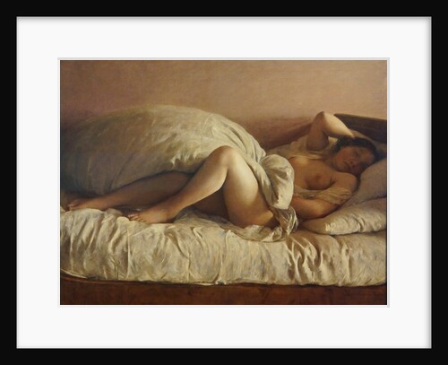 Slumbering Woman by Anonymous