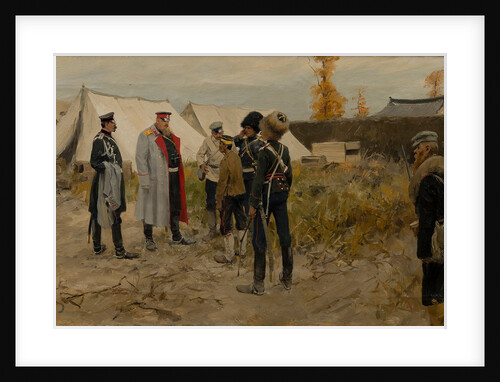 Scene from the Russo-Japanese war by Anonymous