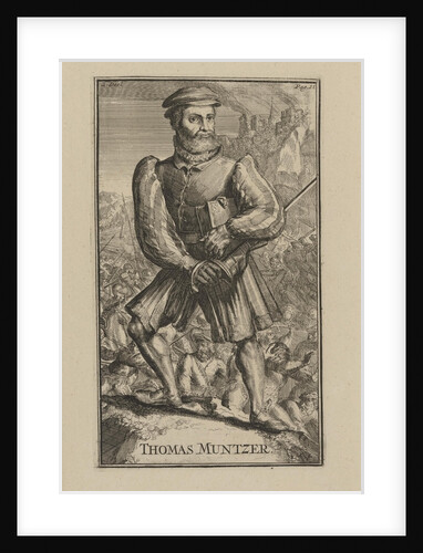 Portrait of Thomas Müntzer (c. 1489-1525) by Anonymous
