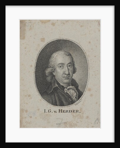 Portrait of Johann Gottfried von Herder by Anonymous
