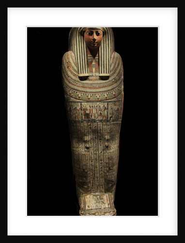 The wooden coffin of Pensenhor by Anonymous