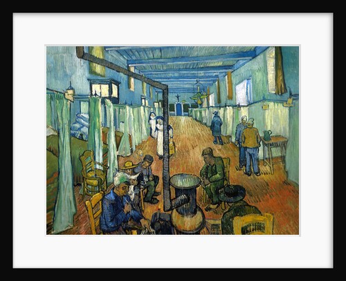 The Ward in the Hospital at Arles by Anonymous