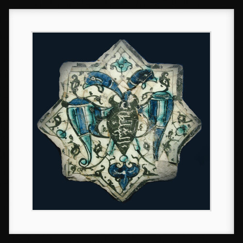 Eight-pointed Star Tile by Anonymous