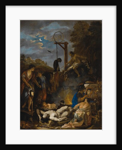 The Witches Sabbath by Moonlight by Anonymous