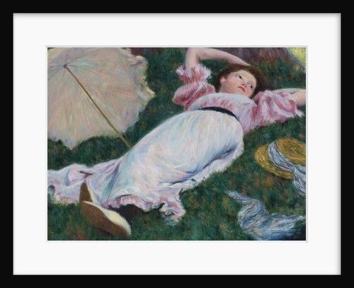 Reclining woman by Anonymous
