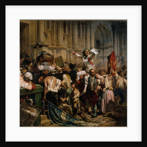 The Vanquishers of the Bastille before the Hôtel de Ville, July 14, 1789 by Anonymous