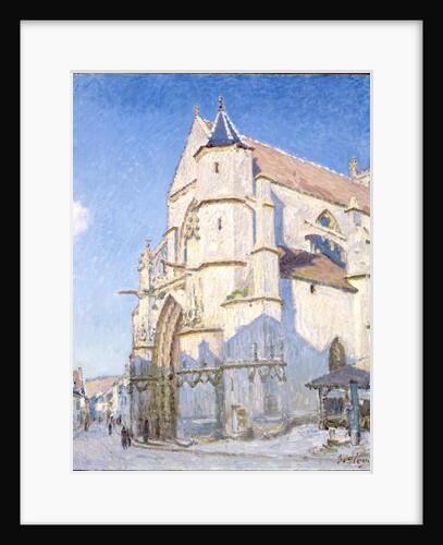 The Church at Moret (Evening) by Anonymous