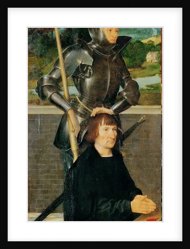 Saint George and Donor (Winged Altar, Left Panel) by Anonymous