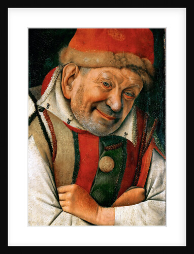 Portrait of the Ferrara Court Jester Gonella by Anonymous