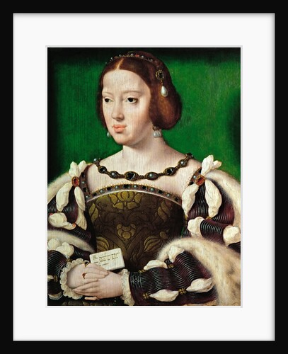 Portrait of Queen Eleanor of Austria by Anonymous