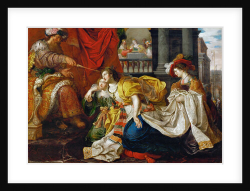 Esther before Ahasuerus by Anonymous