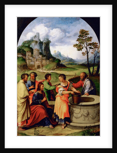 Christ and the Samaritan Woman by Anonymous