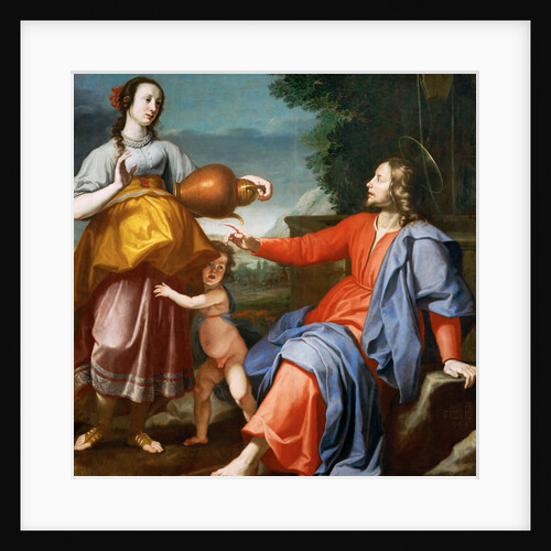 Christ and the Samaritan Woman by Anonymous