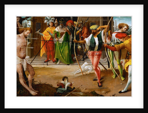 The Martyrdom of Saint Sebastian by Anonymous