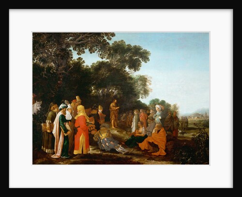 The Preaching of Saint John the Baptist by Anonymous