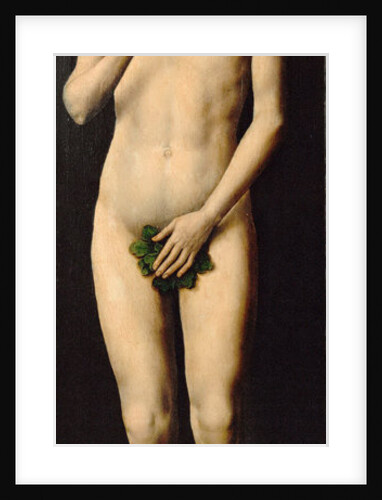 Adam. Side Wing of the Small Triptych of St. John the Baptist by Anonymous