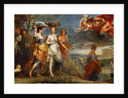 Mercury meets Herse by Anonymous