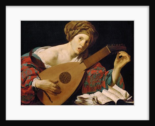 The Lute Player by Anonymous