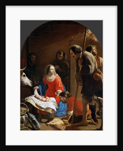 The Adoration of the Shepherds with Saint Francis of Assisi by Anonymous