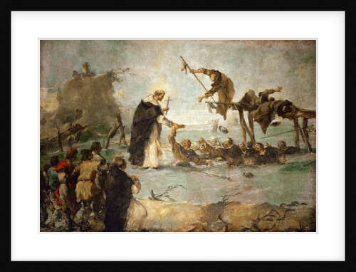 The Miracle of a Dominican Saint (Saint Goncalo de Amarante?) by Anonymous