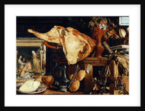 Vanity Still Life (Christ in the House of Martha and Mary) by Anonymous