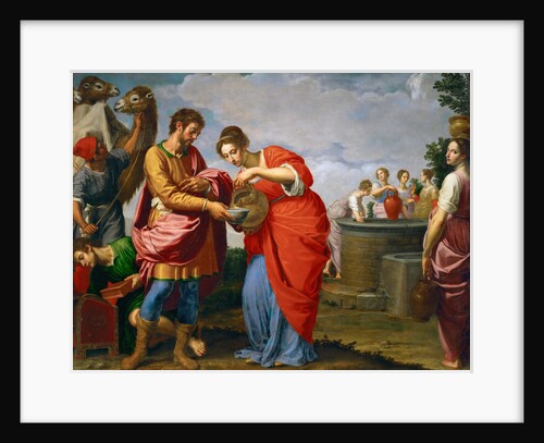Rebecca and Eliezer at the Well by Anonymous