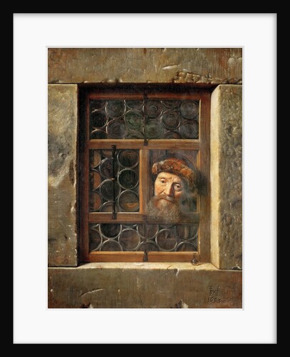 Old Man in the Window by Anonymous