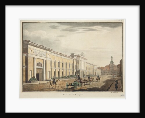 View of the New Arsenal on Liteyny Avenue by Anonymous