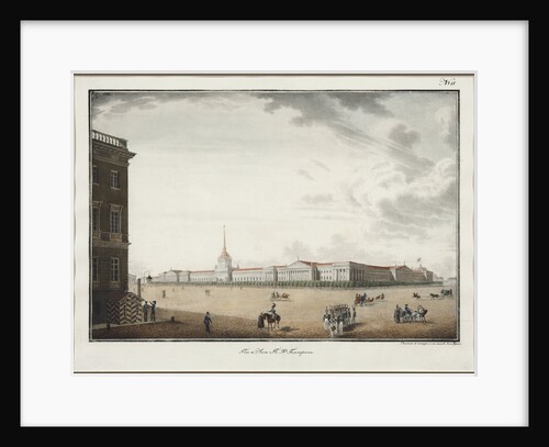 The Admirality in Saint Petersburg by Anonymous