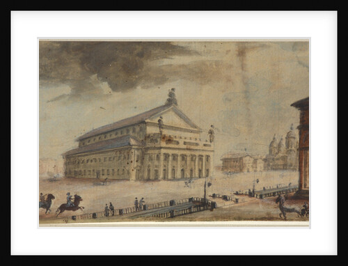 The Saint Petersburg Imperial Bolshoi Kamenny Theatre by Anonymous