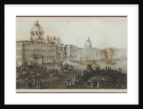 Nevsky Prospekt near the Catherine Canal in Saint Petersburg by Anonymous