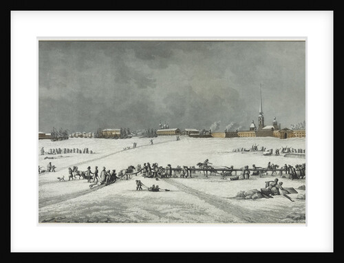 View of the Peter and Paul Fortress by Anonymous