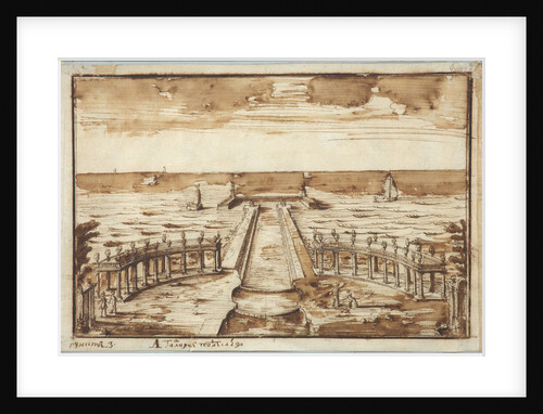 Colonnade Curves Gallery at Gateway in Peterhof. Project by Anonymous