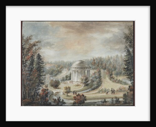 View of the Friendship Temple in Pavlovsk by Anonymous