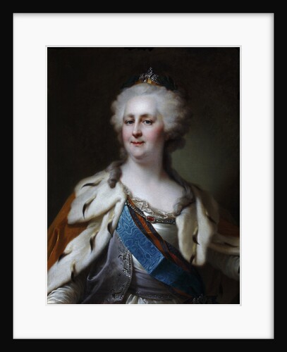Portrait of Empress Catherine II by Anonymous