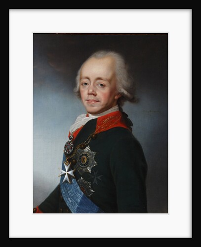 Portrait of the Emperor Paul I of Russia by Anonymous