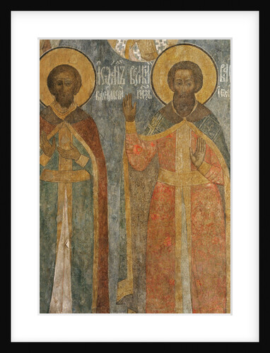 Grand Princes Ivan III Vasilyevich and Vasily II the Dark by Anonymous