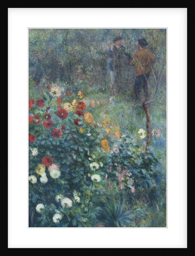The Garden in the Rue Cortot, Montmartre, 1876 by Anonymous