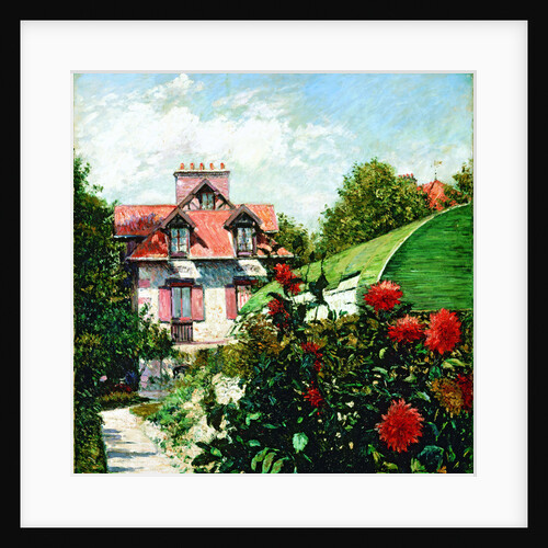 Dahlias: The Garden at Petit Gennevilliers, 1893 by Anonymous
