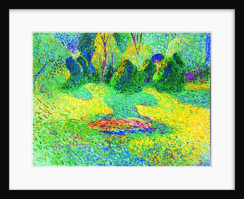 In the Garden of Pretzfeld Castle, 1905 by Anonymous