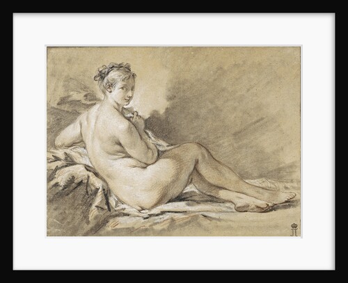 Study of a Female Nude, 1740 by Anonymous