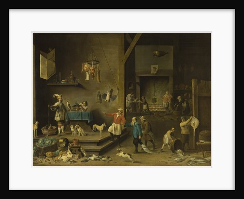 Kitchen, 1646 by Anonymous